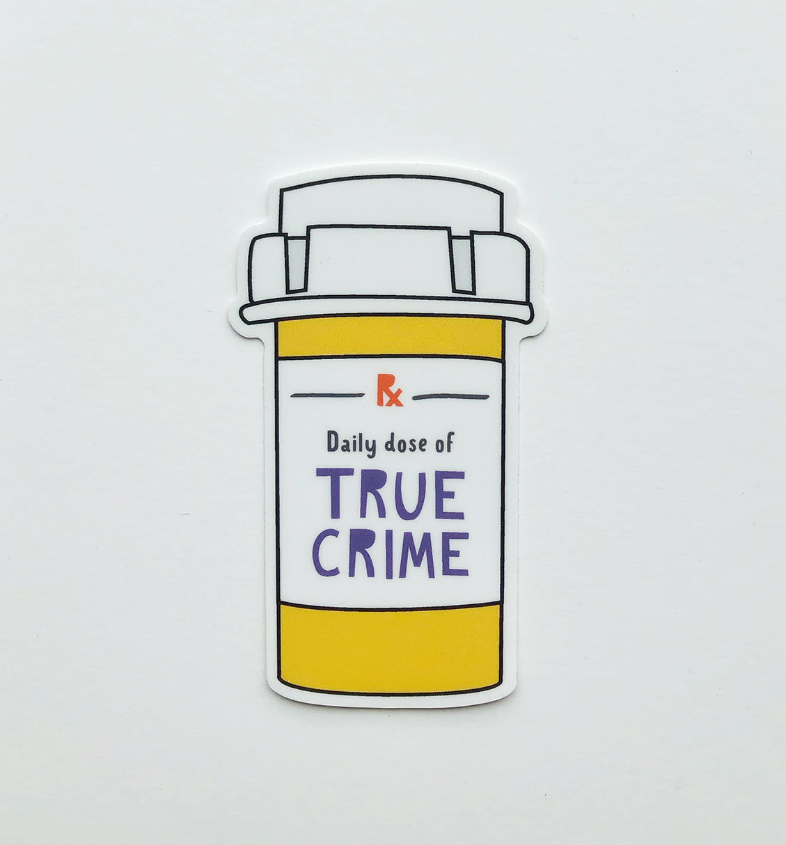 Daily Dose of True Crime sticker