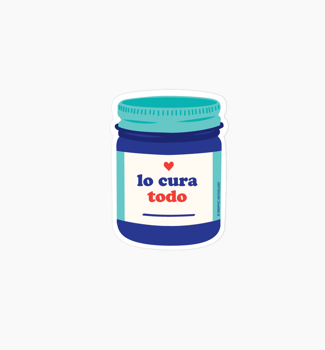 El Vicks vaporú sticker