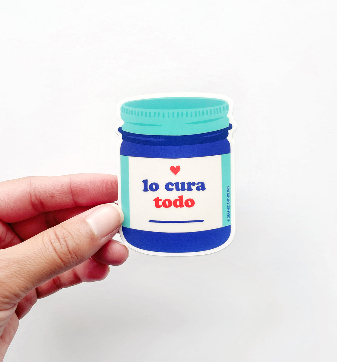 El Vicks vaporú sticker
