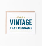 Vintage Text Message - box set
