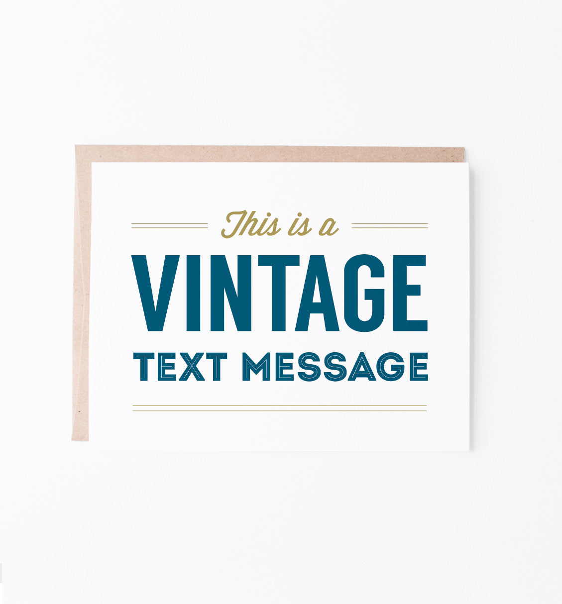 Vintage Text Message - box set