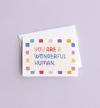 Wonderful Human mini card