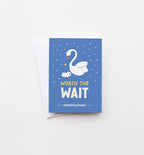 Worth the Wait new baby mini card